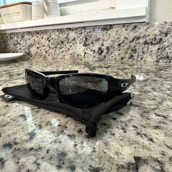 Oakley Fives Squared Polarized Sunglasses - Picture 4 of 8